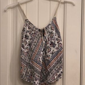 Cute patterned tank top